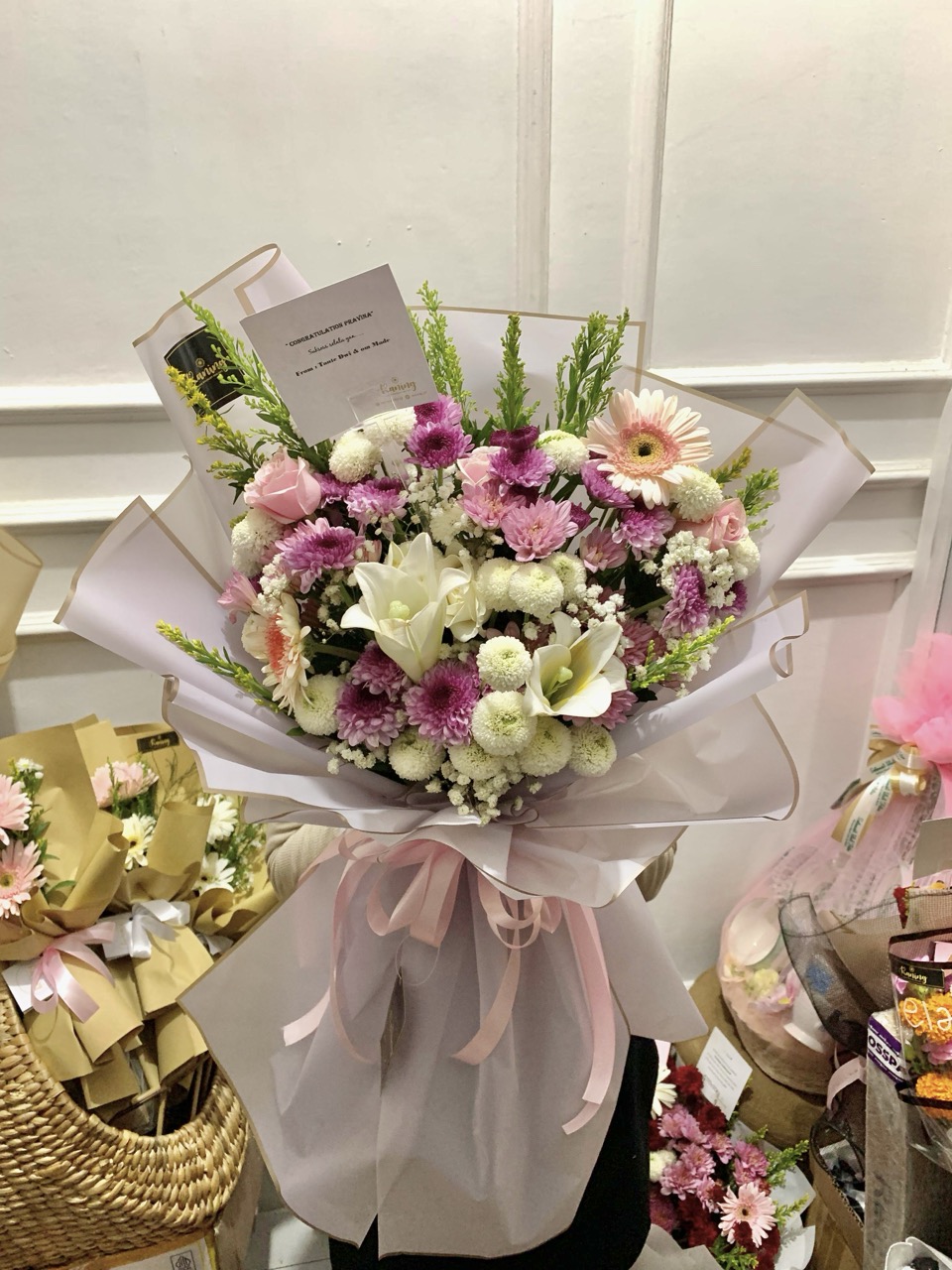 Buket Bunga Fresh Flower Large BUK-DX1AX