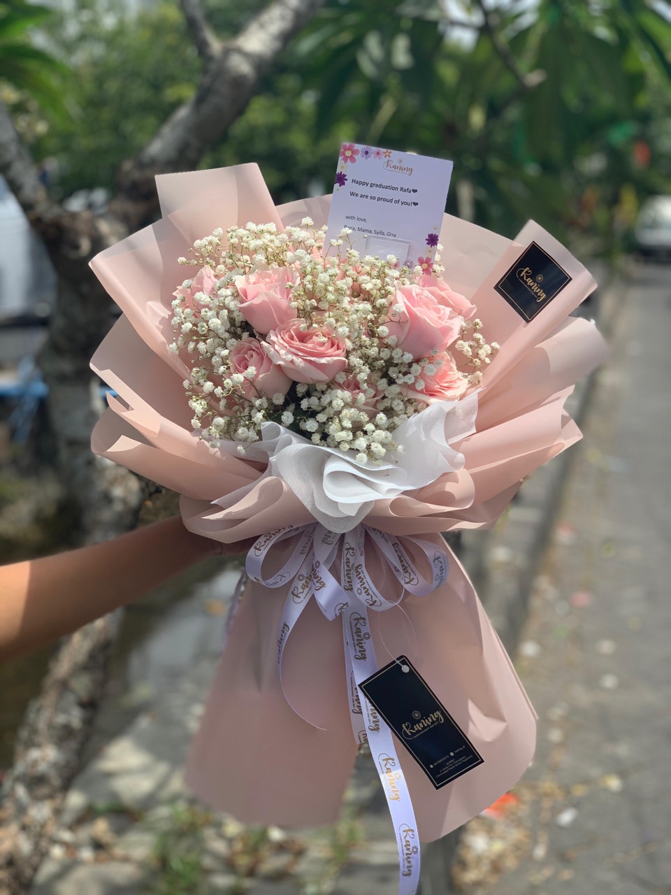 Buket Bunga Fresh Flower Large BUK-RQOBI
