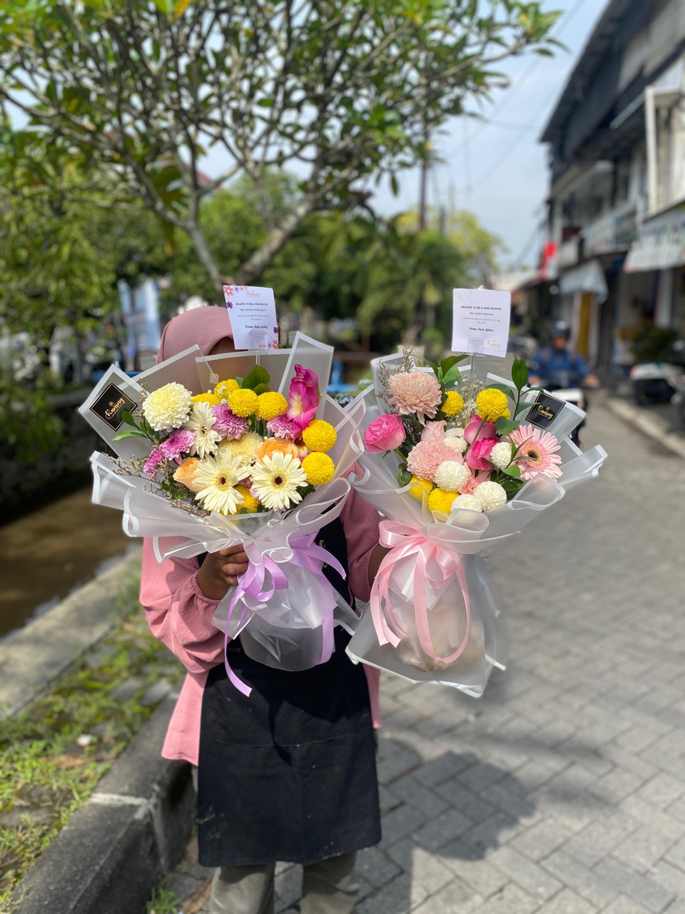Buket Bunga Fresh Flower Medium BUK-X6BIJ
