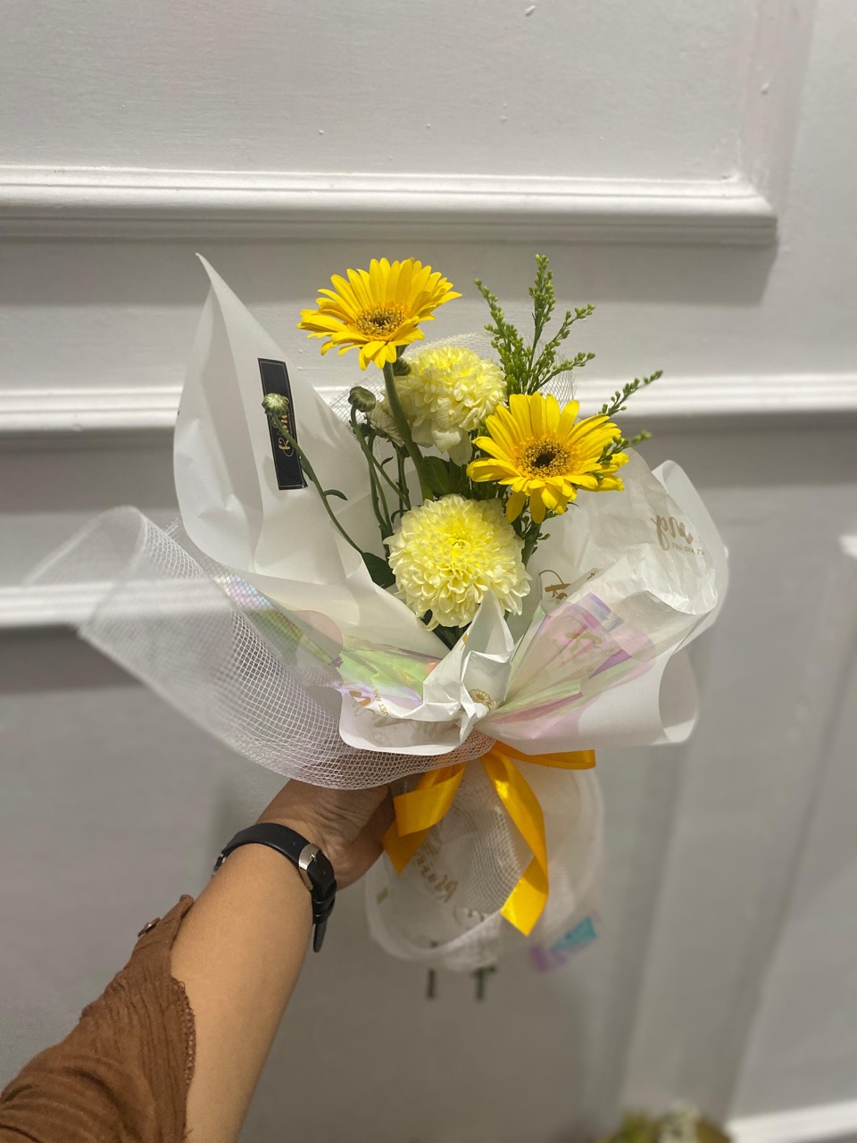 Buket Bunga Fresh Flower Mini BUK-IWHF4
