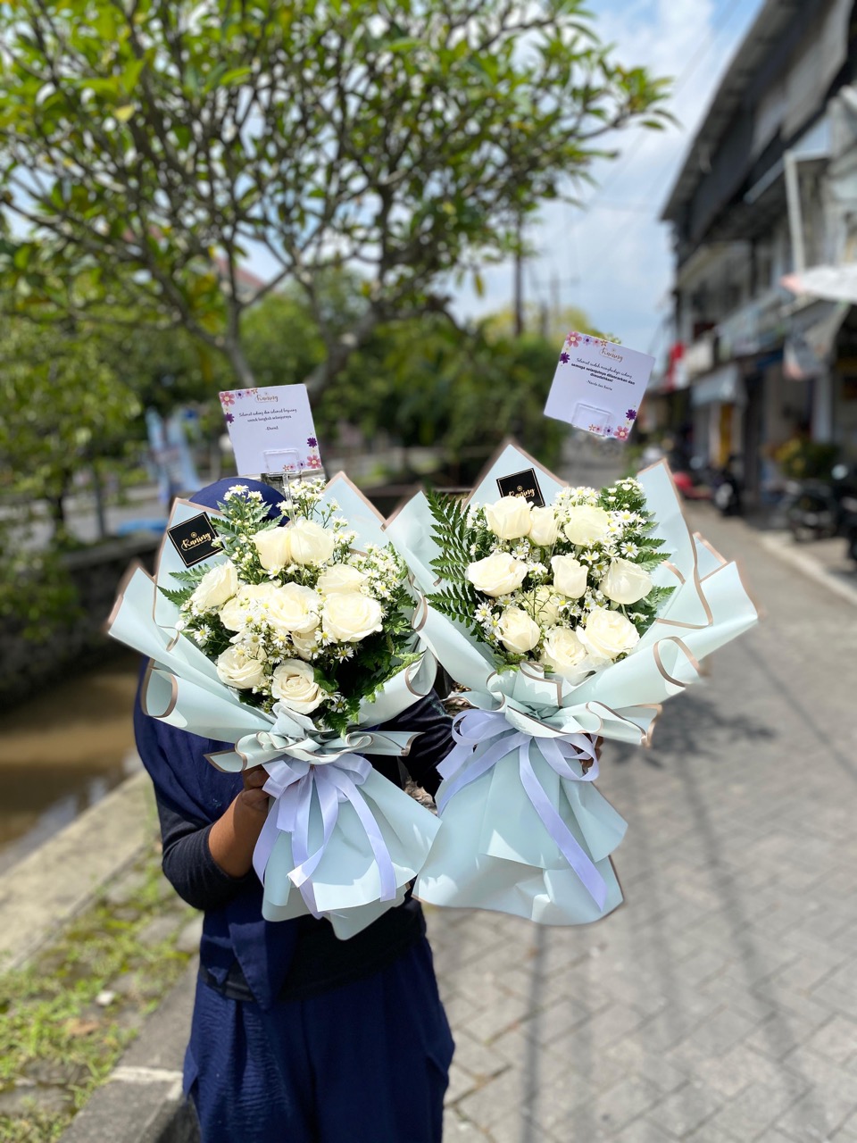 Buket Bunga Fresh Flower Medium BUK-NBCAC