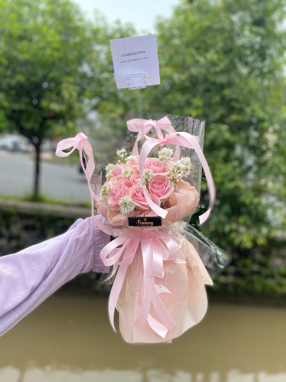 Buket Bunga Fresh Flower Medium BUK-I0IPN