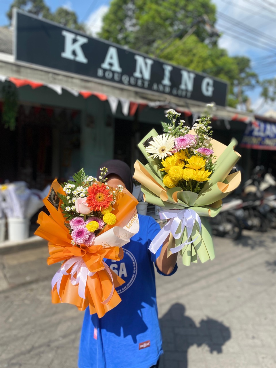 Buket Bunga Fresh Flower Medium BUK-SHU4R
