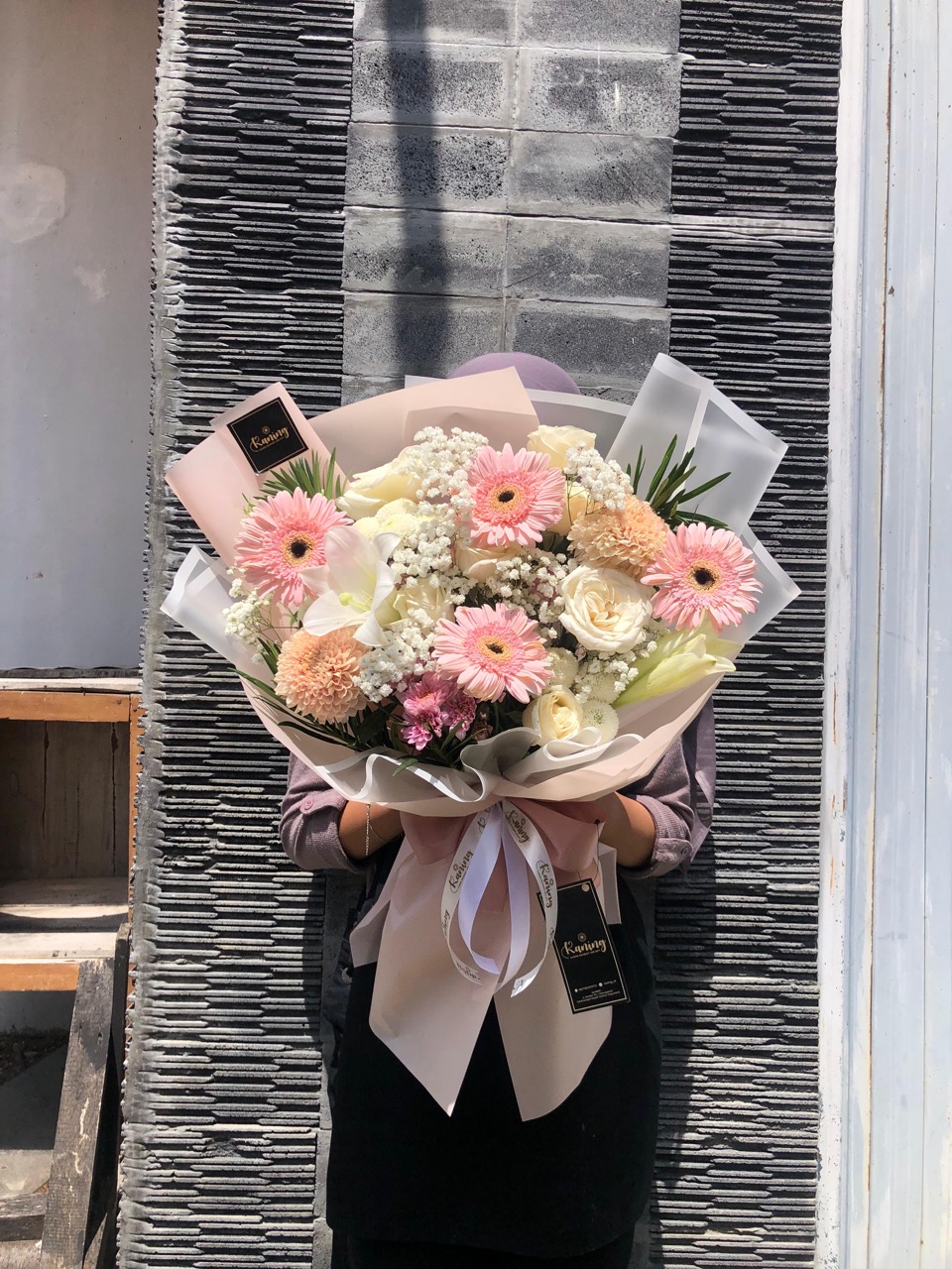 Buket Bunga Fresh Flower Large BUK-RSERO